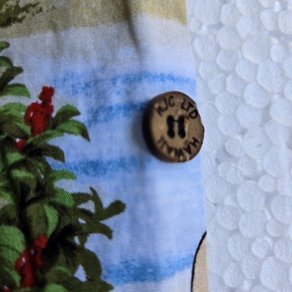 RJC toddler boys Tropical Island Palms Ocean made in Hawaiian - Picture 5 of 5